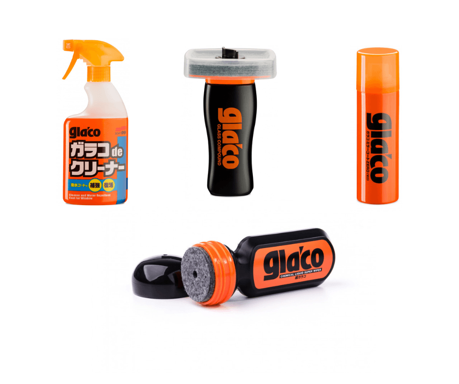 Glcao Rain Repellent Kit Windscreen & Mirrors - OAKEY Car Care