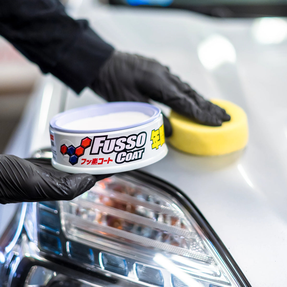 Soft99 Fusso Coat Wax Light and Speed Barrier QD Booster kit - Oakey Car Care NZ