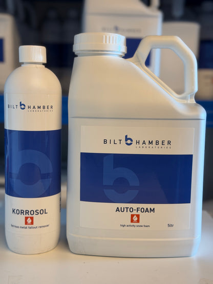 Auto-Foam 5L + Korrosol 1L — Pre-Wash & Iron Combo