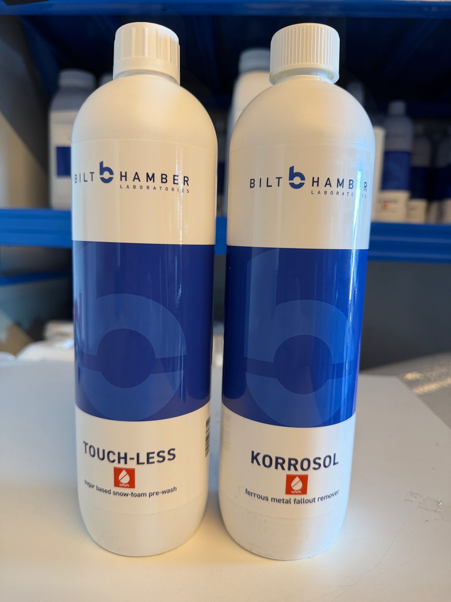 Touch-Less 1L + Korrosol 1L — Pre-Wash & Iron Combo