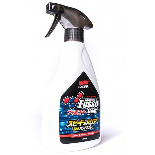 Fusso Coat Spray Wax for cars, Booster Fusso Coat Paste Wax
