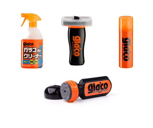 Glcao Rain Repellent Kit Windscreen & Mirrors - OAKEY Car Care 