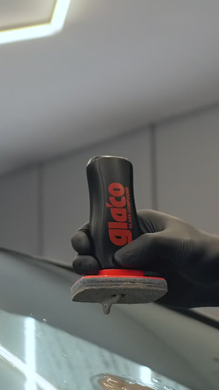 Glaco Glass Compound Application 