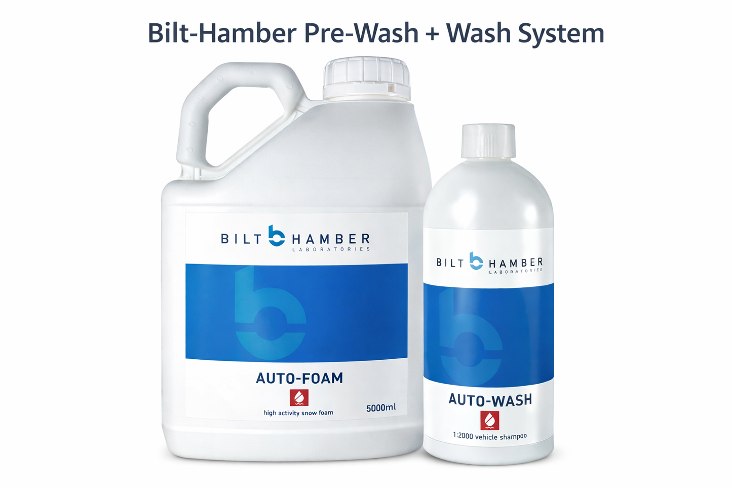 Auto Pre Wash Snow Foam Plus Auto Wash Bundle Bilt-Hamber