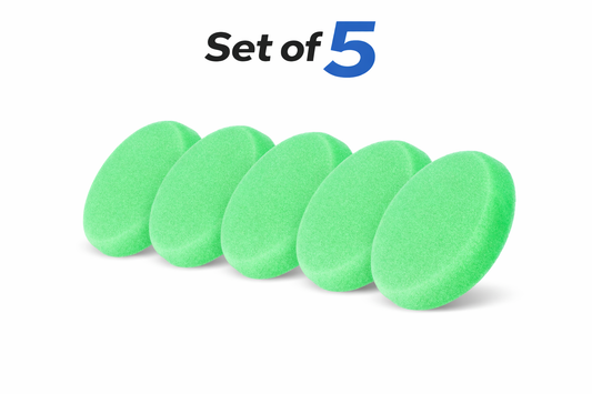 Medium Cutting Polishing Pad Open Cell Foam 150 x 30 mm Set Of 5